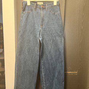 MADEWELL SUPERWIDE LEG JEANS